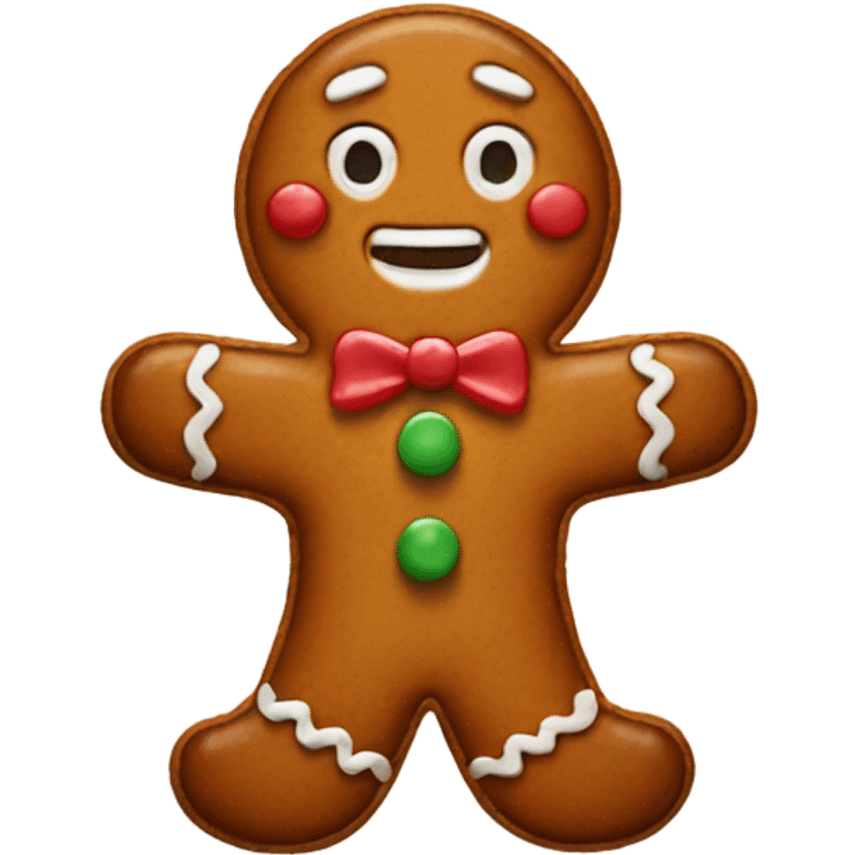 Gingerbread man  emoji