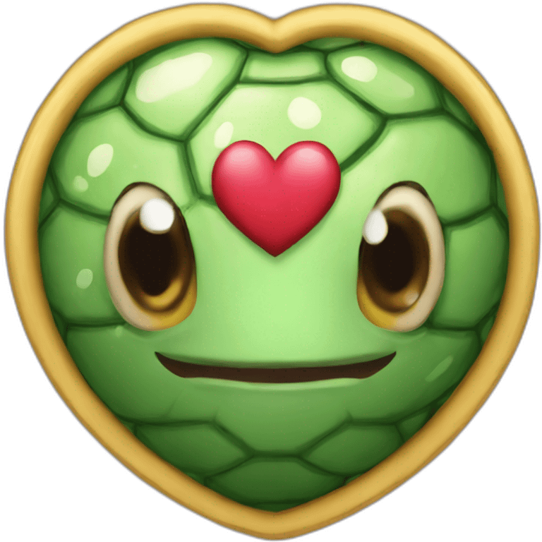 cuore con tartaruga emoji