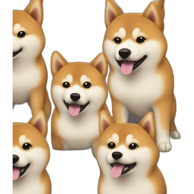 Shiba Inu in Montreal  emoji