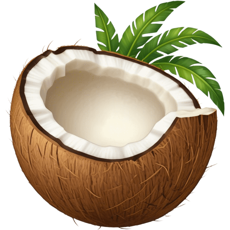 coconuut with flavours emoji