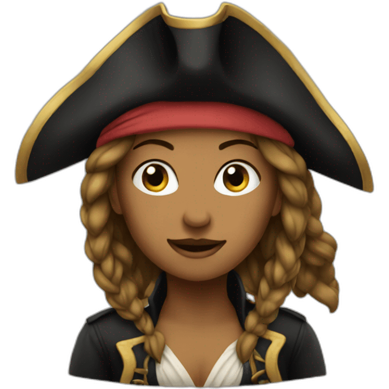 pirate woman emoji