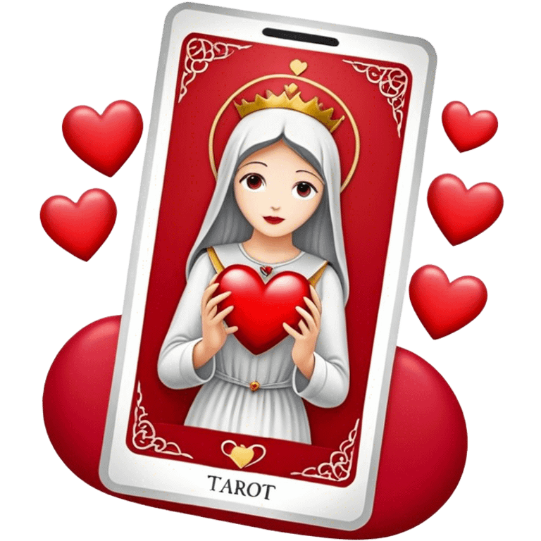 Valentine’s Day Tarot Card   emoji