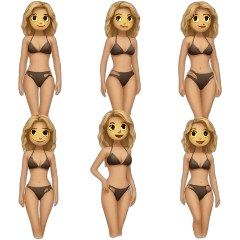 Swimsuit sexy nice emoji