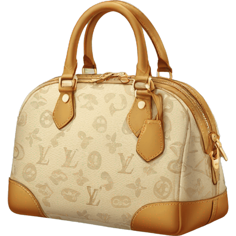 LV hand bag emoji