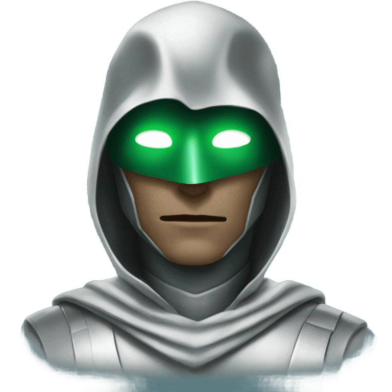 Doctor-doom with silver mask  emoji