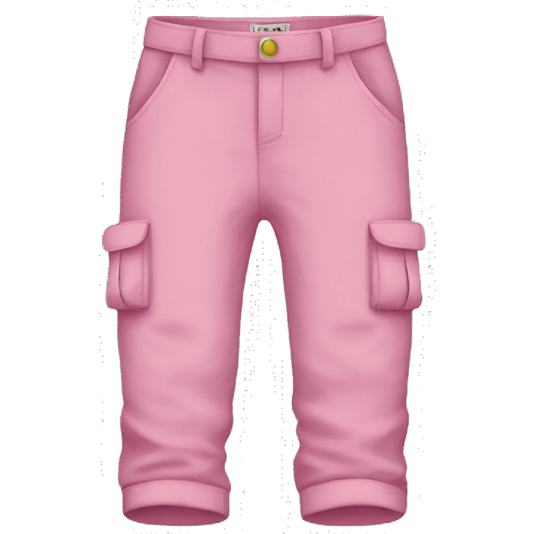 Pink cargo pants emoji