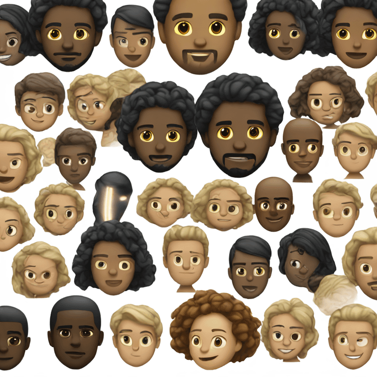 Black guy that belongs in tron Disney  movie  emoji