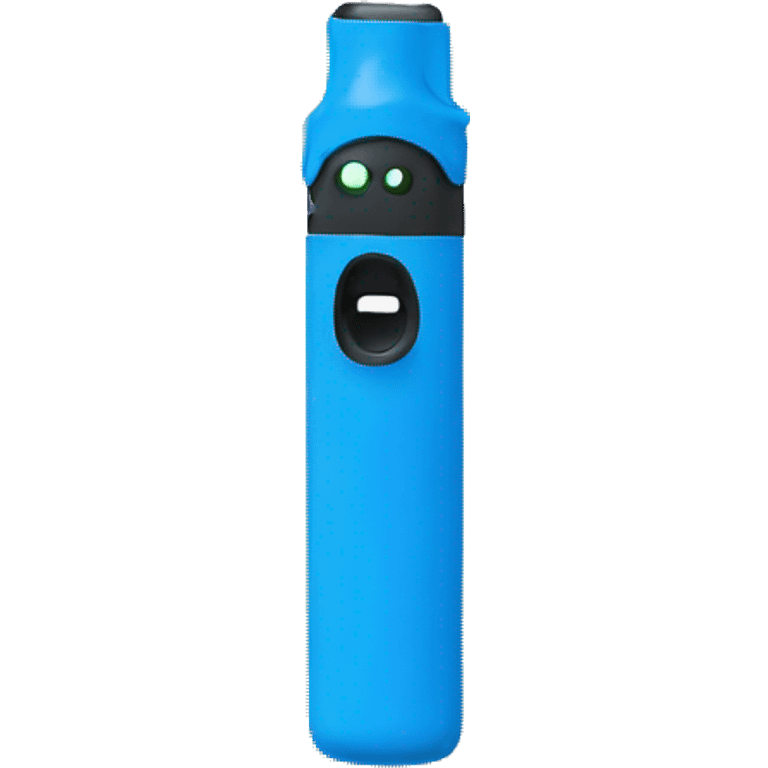 Blue vape emoji