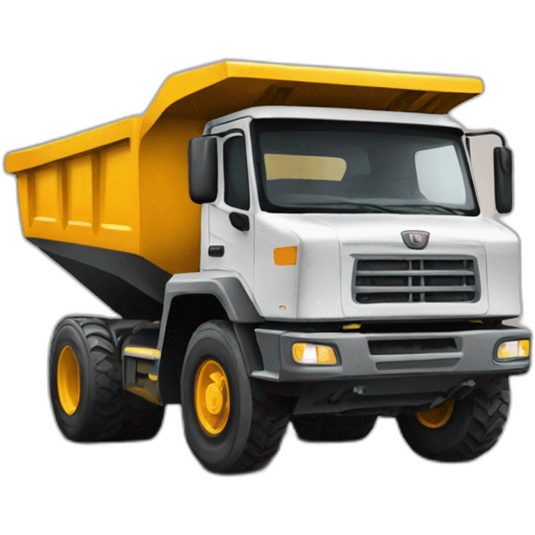 Dumper truck emoji