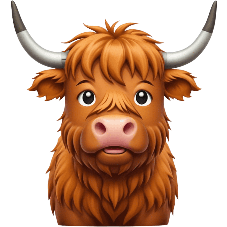 Highland cow emoji