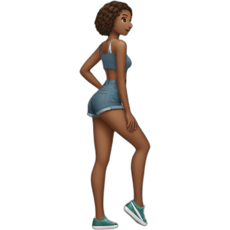 girl-posing-legs-and-ass emoji