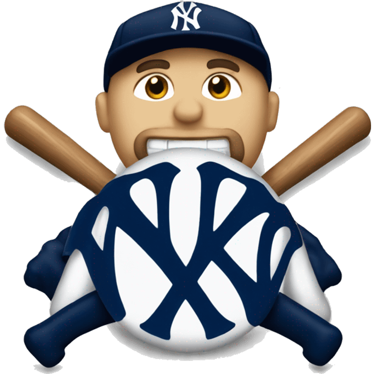 Only Yankees logo, clean emoji