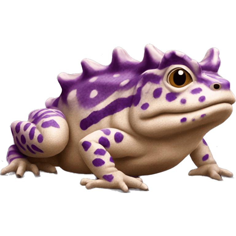 Tcu horned frog emoji