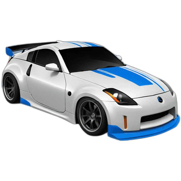 350z drift tuning blue emoji