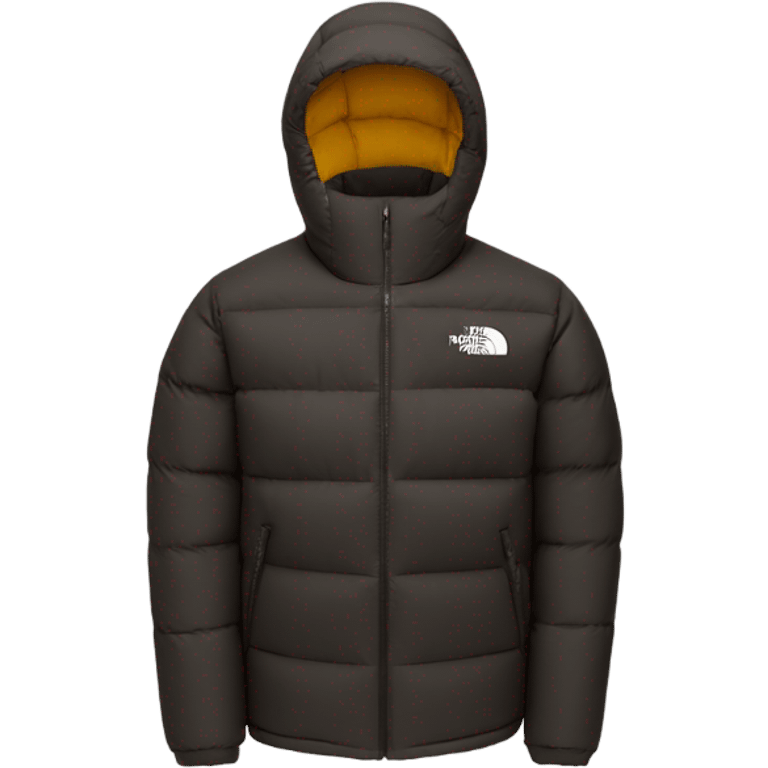 North face coat emoji