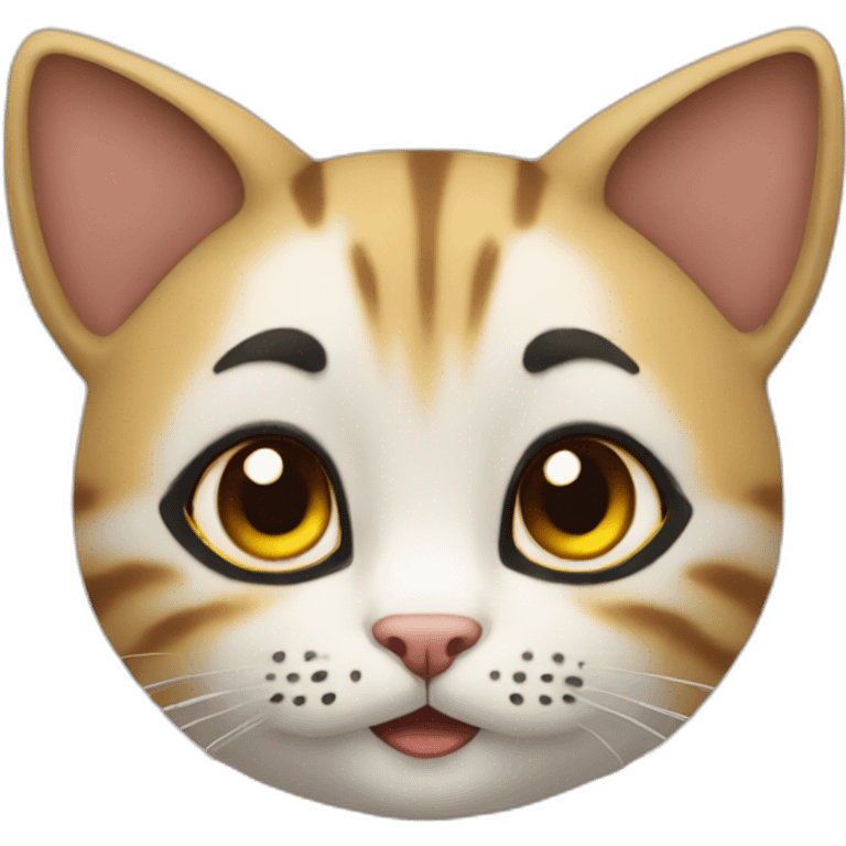 Chat sur chine emoji