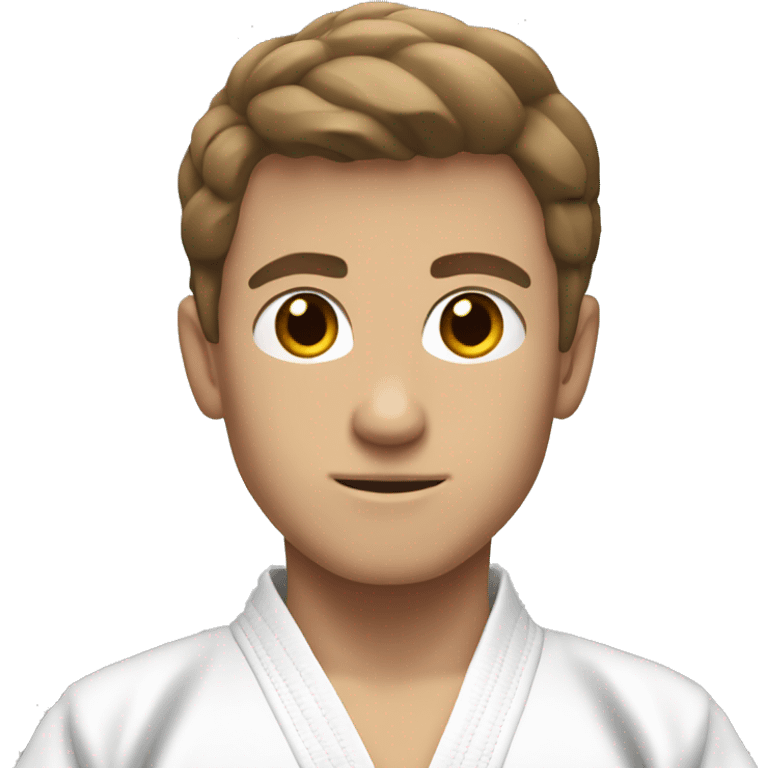 White boy brown hair jiu jitsu moves emoji