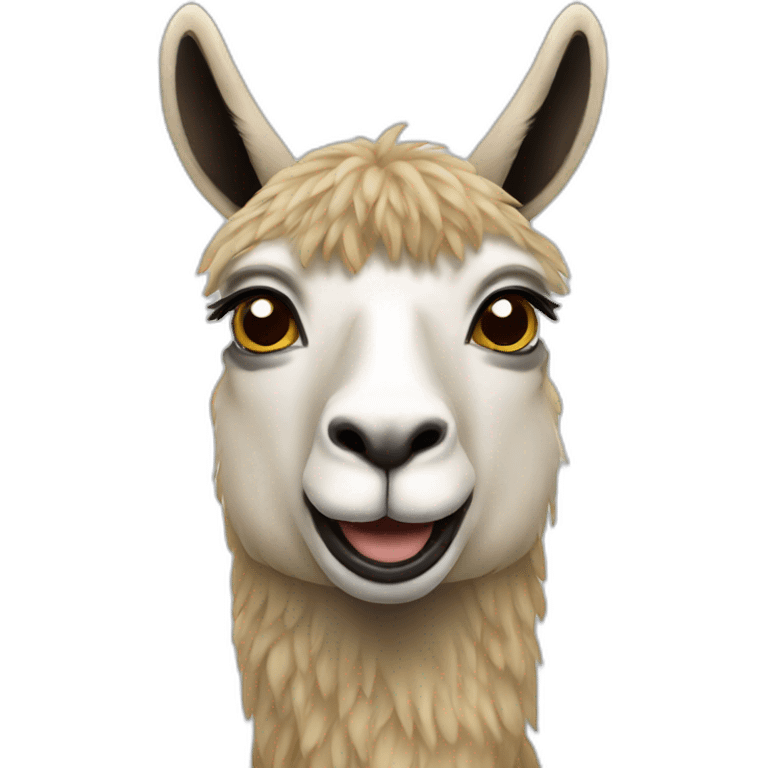 Peruvian lama emoji