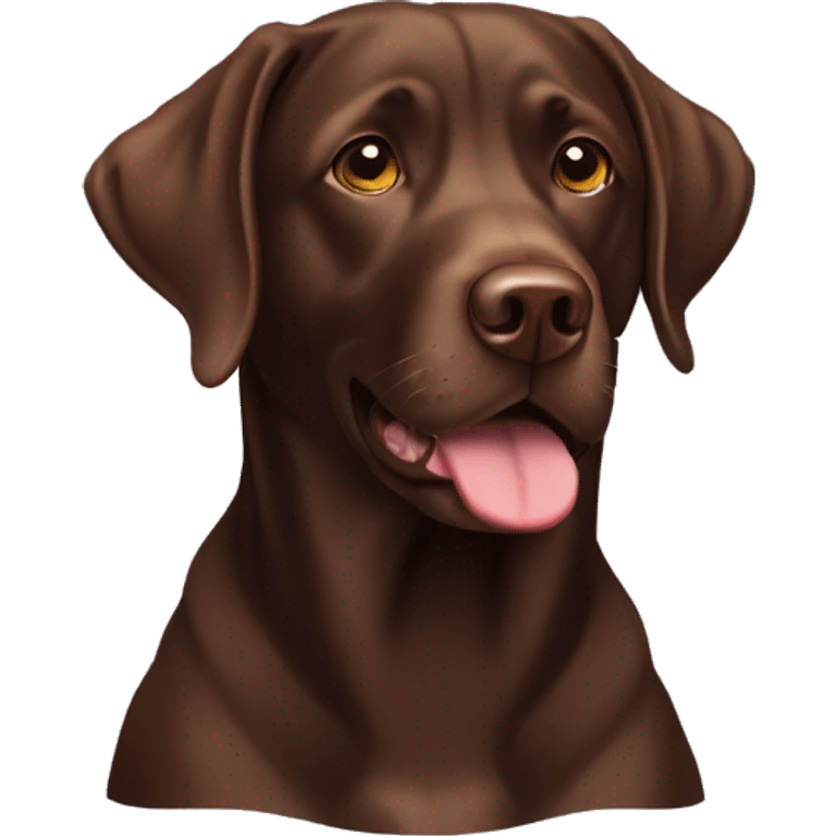 chocolate lab emoji