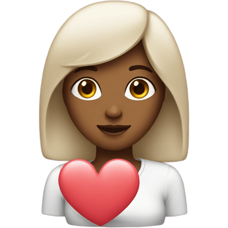 Woman with a Heart  emoji