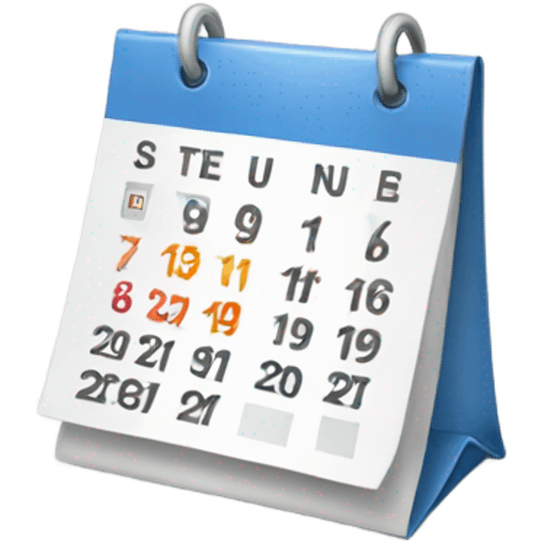 calendar 1 july emoji