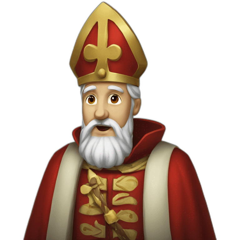 The Saint Nicolas emoji