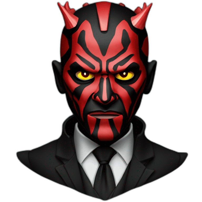 darth maul in a suit emoji