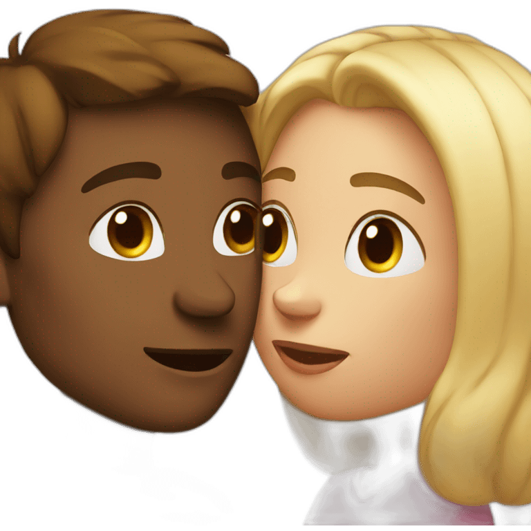 Couple kissing  emoji