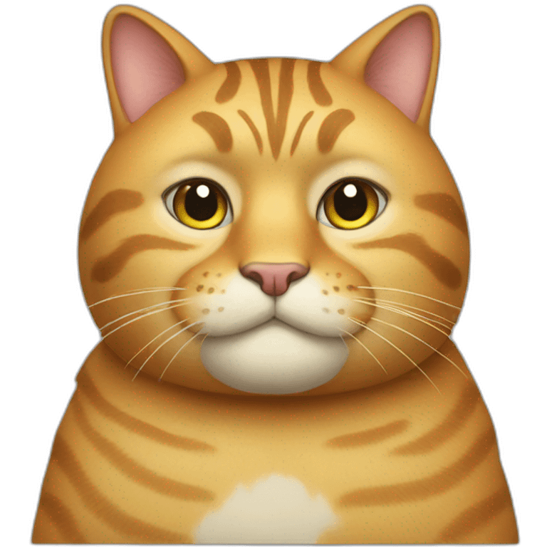 Big fat cat emoji