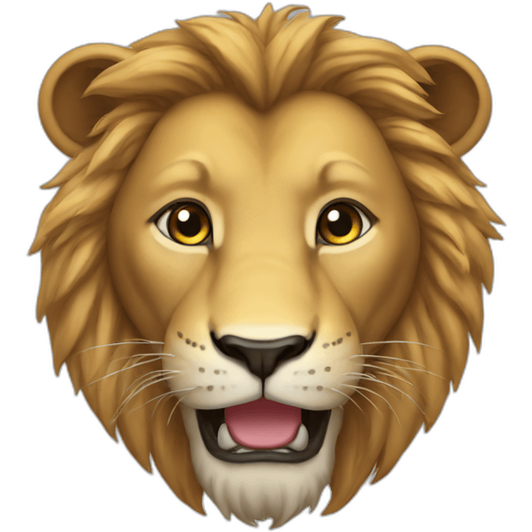 Lion YAY! emoji