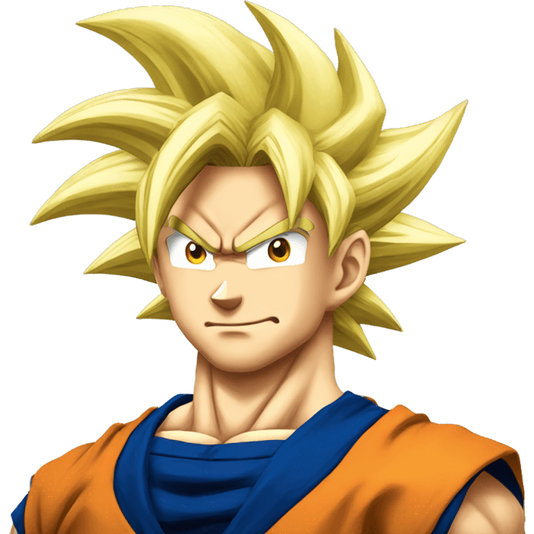 Songoku SSJ3 emoji