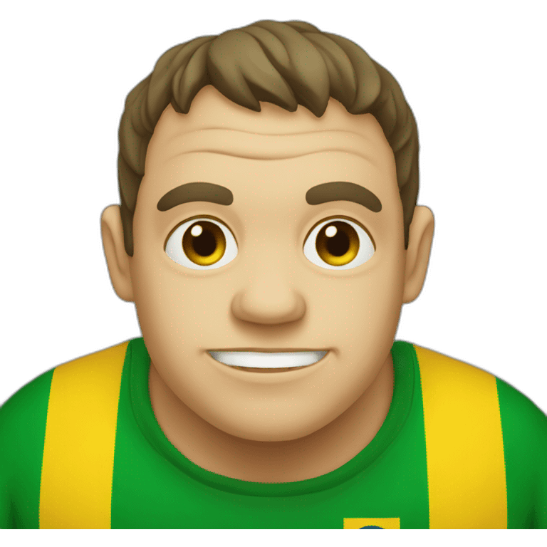 Quasimodo with a brazilian flag emoji