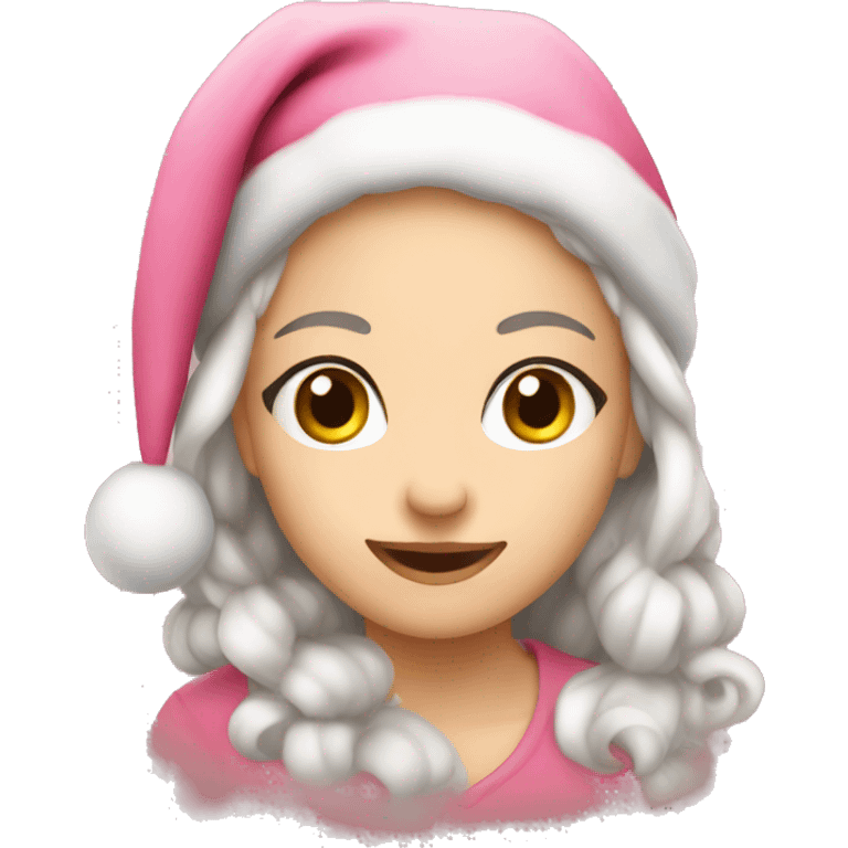 Natale rosa emoji