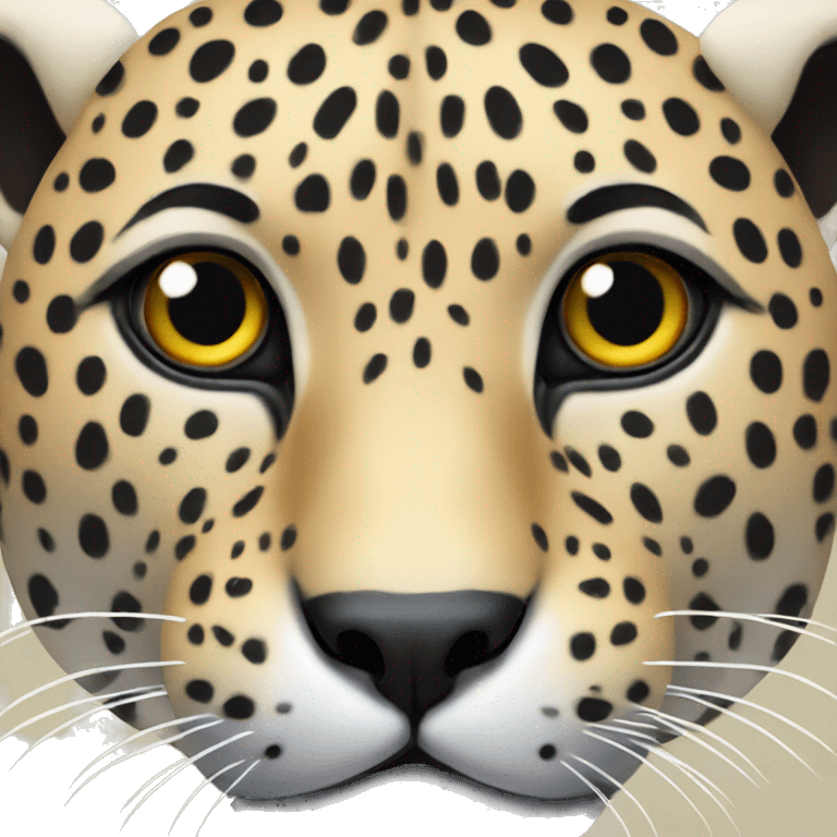 jaguar with loving eye emoji