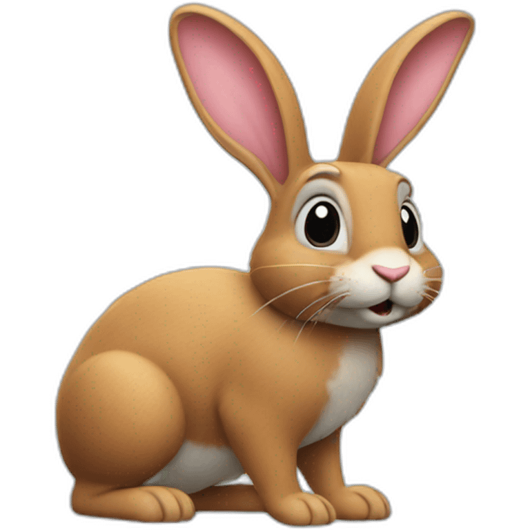 rabbit at space jam emoji