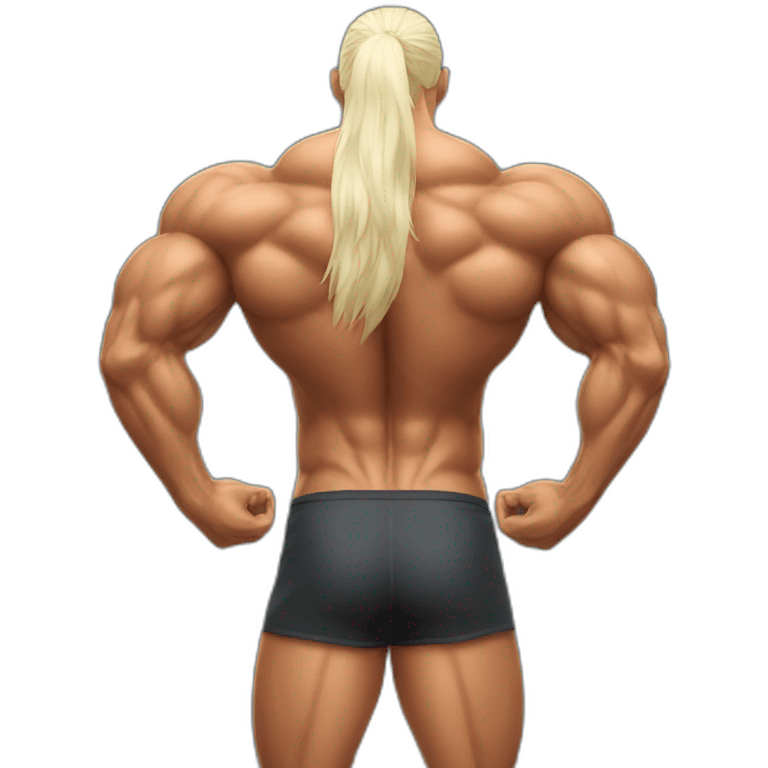 Back muscles  emoji