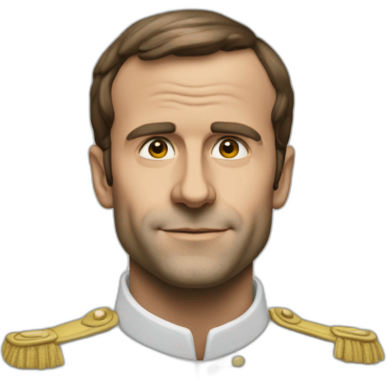 Macron bafer emoji