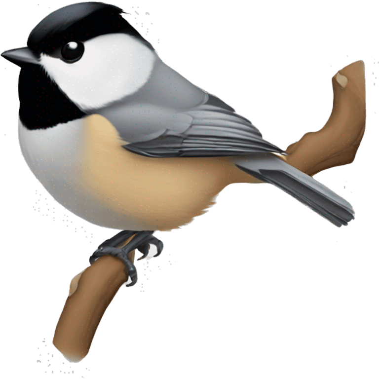 carolina chickadee emoji