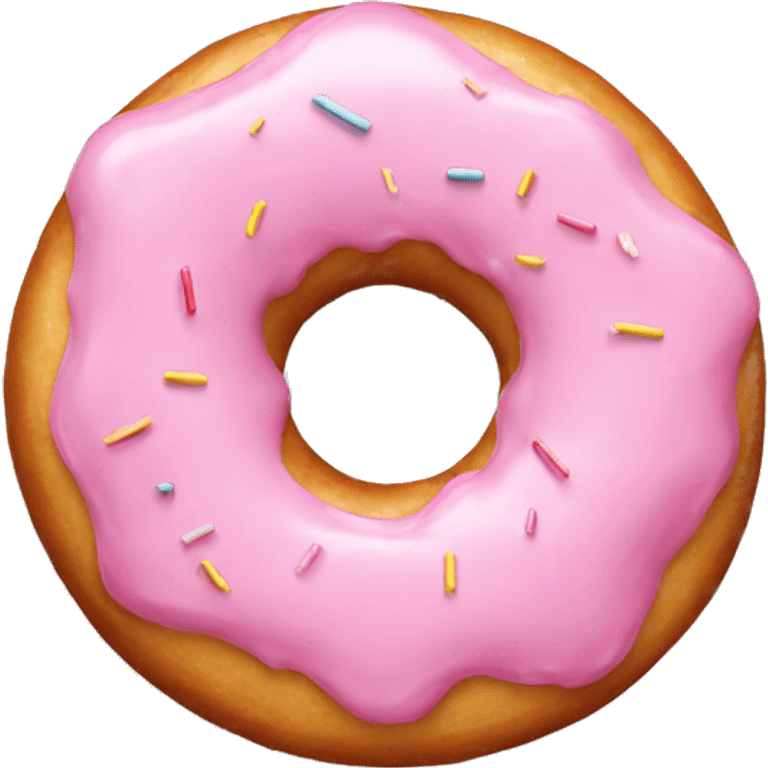 Light Pink donut  emoji