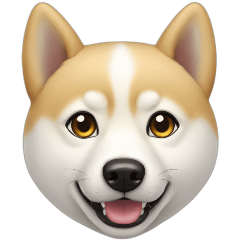 white shiba inu emoji