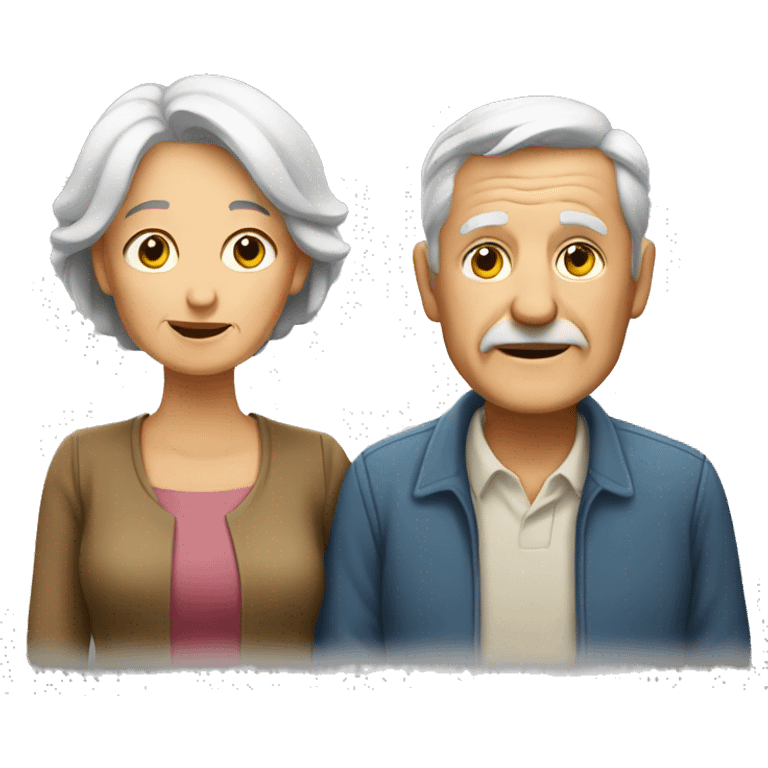 OLD COUPLE emoji