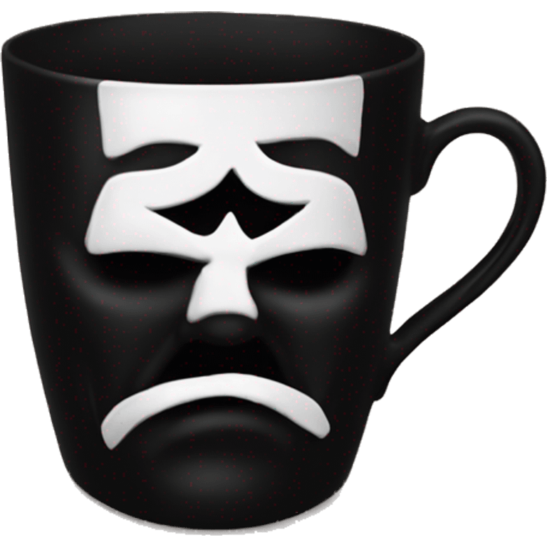 King diamond in a black tea cup emoji