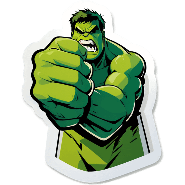 Hulk thumb up emoji