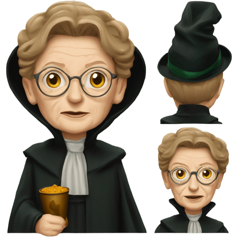 Mcgonagall from harry potter emoji