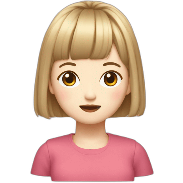 Yoo Jeongyeon Bob Hair emoji