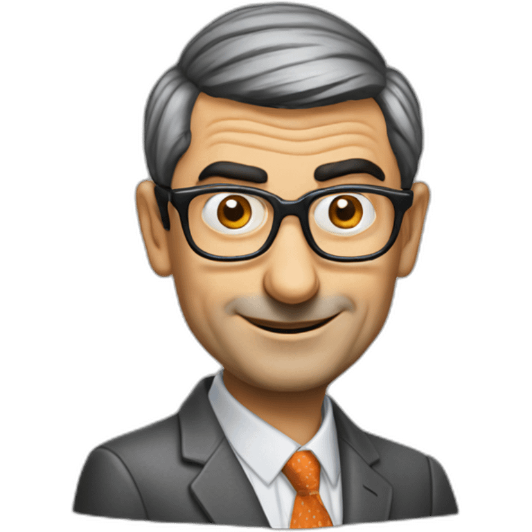 Mister Bean innovation consultant wearing glasses emoji