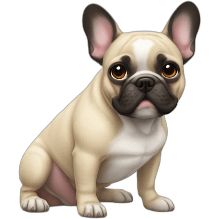 french bulldog said hector emoji