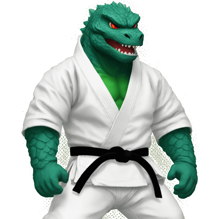 Godzilla jiu jitsu  emoji