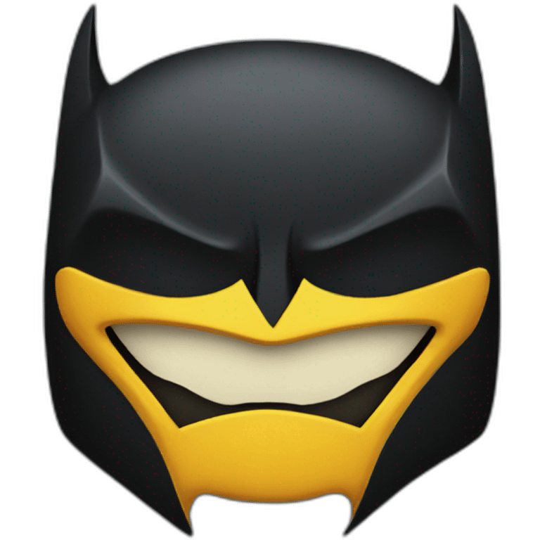 Batman logo emoji