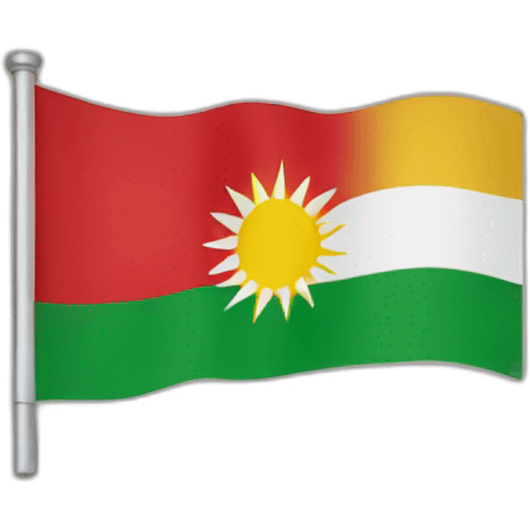 Kurdistan flag emoji